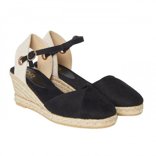 Front - Dorothy Perkins Womens/Ladies Rory Closed Toe Wedge Espadrilles