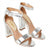 Front - Faith Womens/Ladies Chantelle Covered High Block Heel Sandals