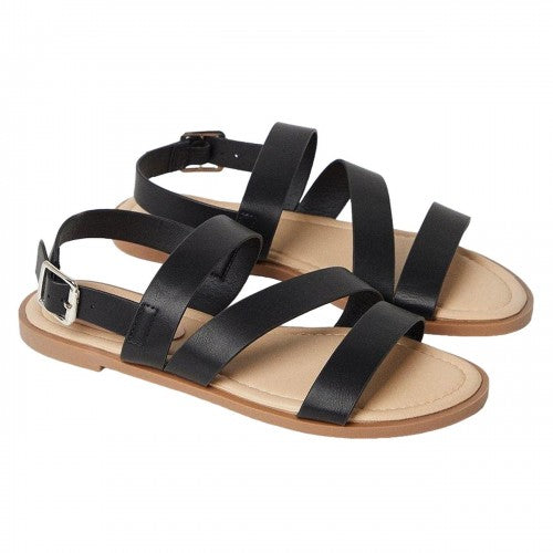 Front - Dorothy Perkins Womens/Ladies Freddie Multi Strap Wide Sandals