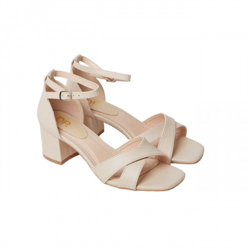 Front - Dorothy Perkins Womens/Ladies Simona Crossover Strap Medium Block Heel Sandals