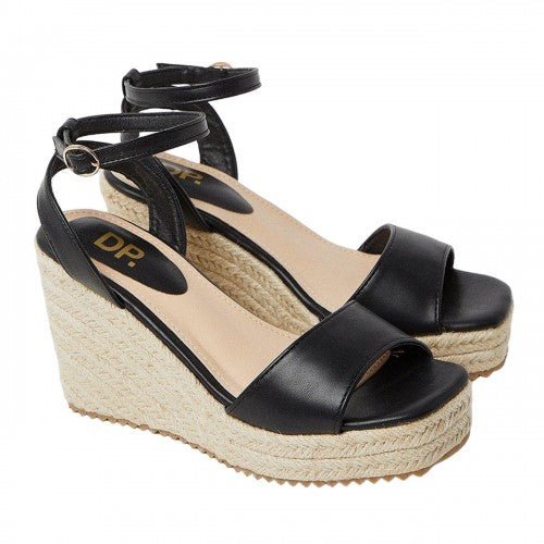 Front - Dorothy Perkins Womens/Ladies Romina High Heel Wedge Sandals
