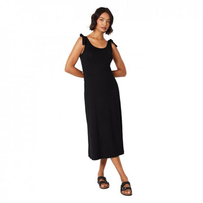 Front - Dorothy Perkins Womens/Ladies Tie Shoulder Midi Dress