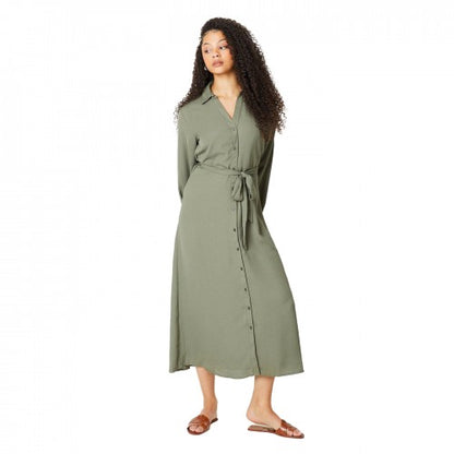 Front - Dorothy Perkins Womens/Ladies Tall Midi Shirt Dress