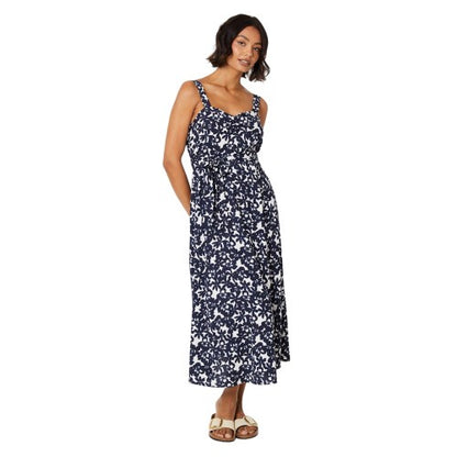Front - Dorothy Perkins Womens/Ladies Floral Strappy Midi Dress