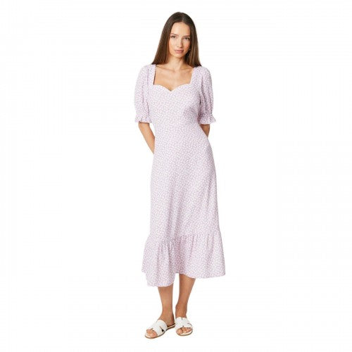 Front - Dorothy Perkins Womens/Ladies Ditsy Print Tiered Midi Dress