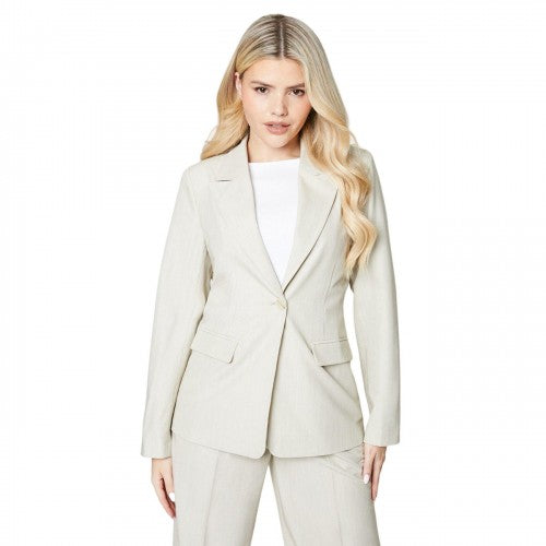 Front - Dorothy Perkins Womens/Ladies Stripe Blazer