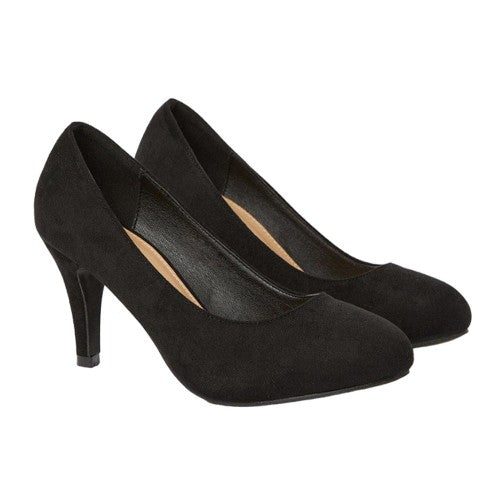Front - Good For The Sole Womens/Ladies Eloise Wide Court Shoes