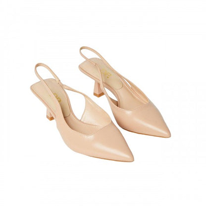 Front - Dorothy Perkins Womens/Ladies Emma Sling Back Medium Heel Court Shoes