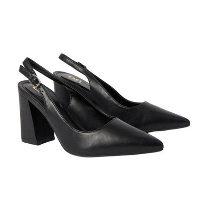 Front - Dorothy Perkins Womens/Ladies Devana Sling Back High Block Heel Court Shoes