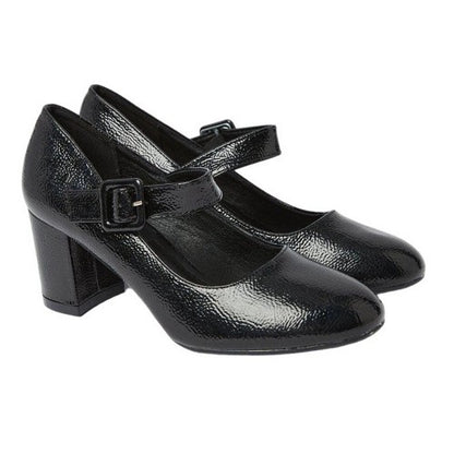 Front - Good For The Sole Womens/Ladies Cristina Mid Heel Court Shoes