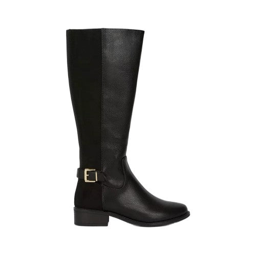 Front - Dorothy Perkins Womens/Ladies Kinley Buckle Detail Riding Boots