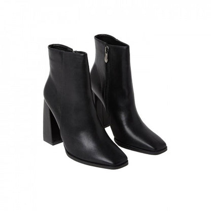 Front - Faith Womens/Ladies Agnes High Block Heel Ankle Boots
