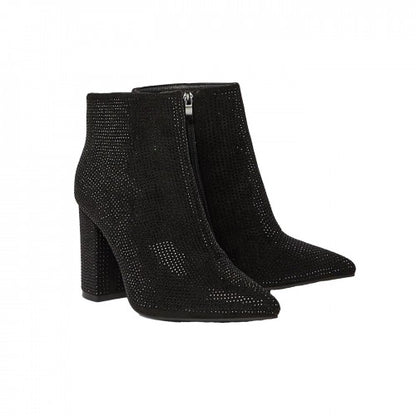Front - Dorothy Perkins Womens/Ladies Dalia Hotstud Diamante Ankle Boots