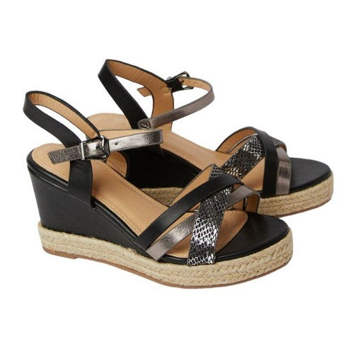 Front - Good For The Sole Womens/Ladies Amber Extra Wide Wedge
