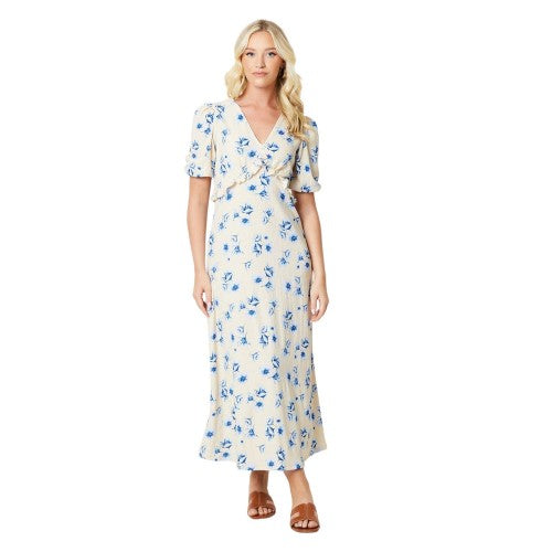 Front - Dorothy Perkins Womens/Ladies Frill Detail Midi Dress