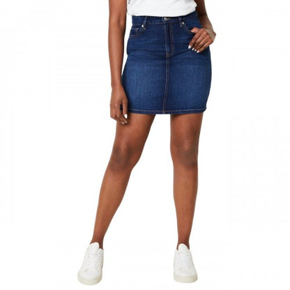 Front - Dorothy Perkins Womens/Ladies Denim Mini Skirt