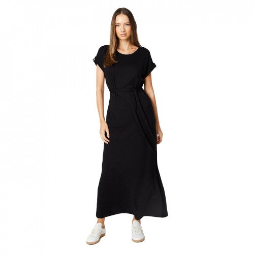 Front - Dorothy Perkins Womens/Ladies Belt Short-Sleeved Maxi Dress