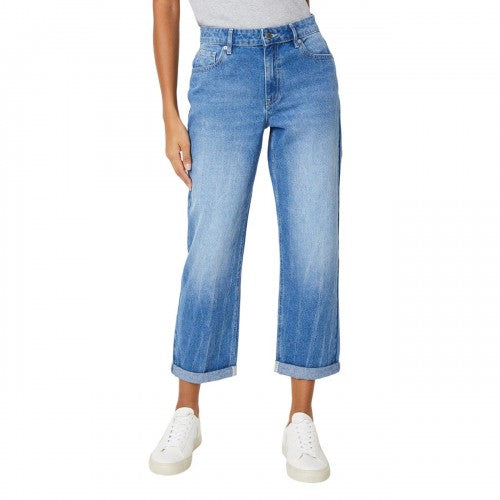Front - Dorothy Perkins Womens/Ladies Fold Up Boyfriend Ankle Grazer Jeans