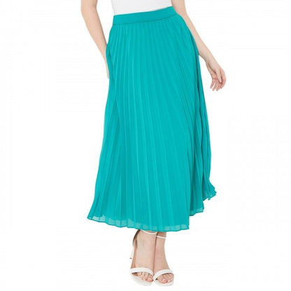 Front - Dorothy Perkins Womens/Ladies Pleated Chiffon Skirt