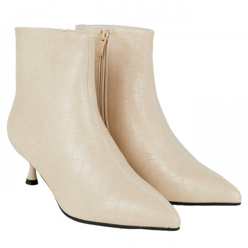 Front - Dorothy Perkins Womens/Ladies Alia Wide Kitten Heel Ankle Boots
