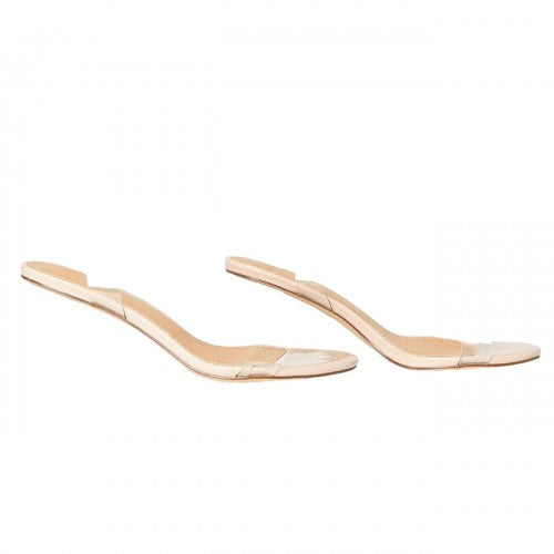 Front - Dorothy Perkins Womens/Ladies Sheena Transparent Vinyl Medium Block Heel Sandals