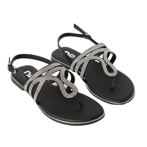 Front - Dorothy Perkins Womens/Ladies Frida Embellished Wide Sandals