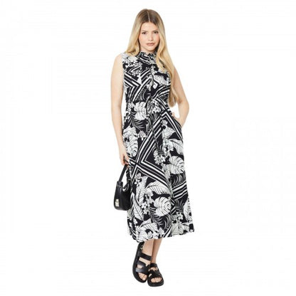 Front - Dorothy Perkins Womens/Ladies Floral Front Pocket Midi Dress