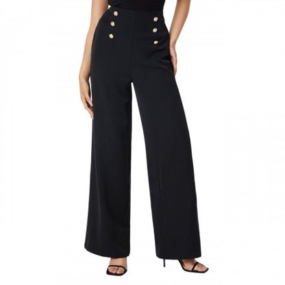 Front - Dorothy Perkins Womens/Ladies Button Front Tall Straight Trousers