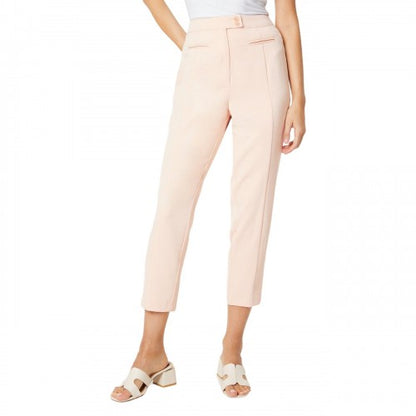 Front - Dorothy Perkins Womens/Ladies Tapered Double Button Petite Trousers