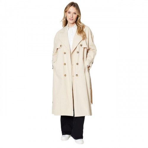 Front - Dorothy Perkins Womens/Ladies Double-Breasted Trench Coat