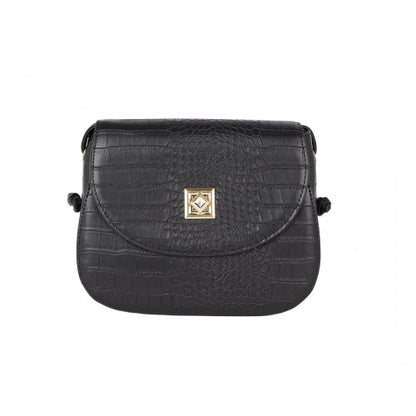 Front - Dorothy Perkins Womens/Ladies Tiffany Crocodile Print Crossbody Bag