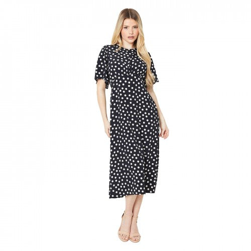 Front - Dorothy Perkins Womens/Ladies Polka Dot Dress