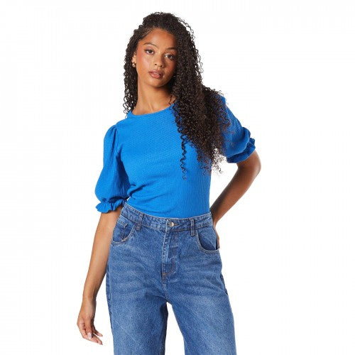 Front - Dorothy Perkins Womens/Ladies Tall Puff Sleeve Top