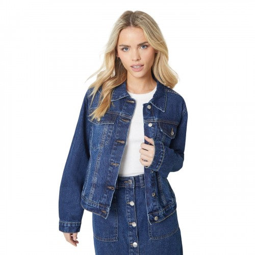 Front - Dorothy Perkins Womens/Ladies Petite Denim Jacket