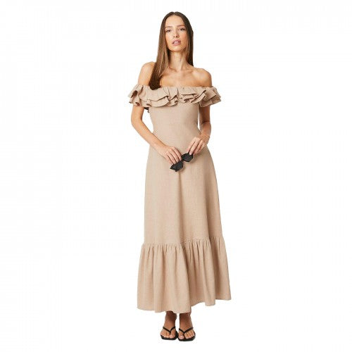 Front - Dorothy Perkins Womens/Ladies Frill Midi Dress