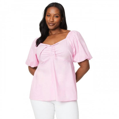 Front - Dorothy Perkins Womens/Ladies Front Tie Plus Top