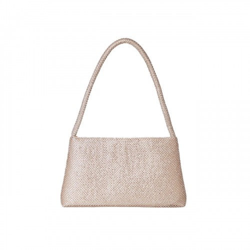 Front - Dorothy Perkins Womens/Ladies Tasha Diamante Zip Top Shoulder Bag