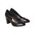 Front - Good For The Sole Womens/Ladies Camilla Almond Toe Wide Court Shoes