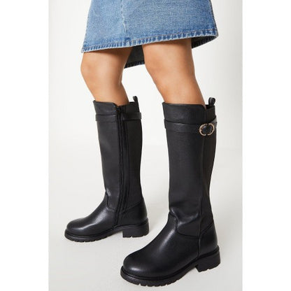 Front - Dorothy Perkins Womens/Ladies Kara Wide Knee-High Boots