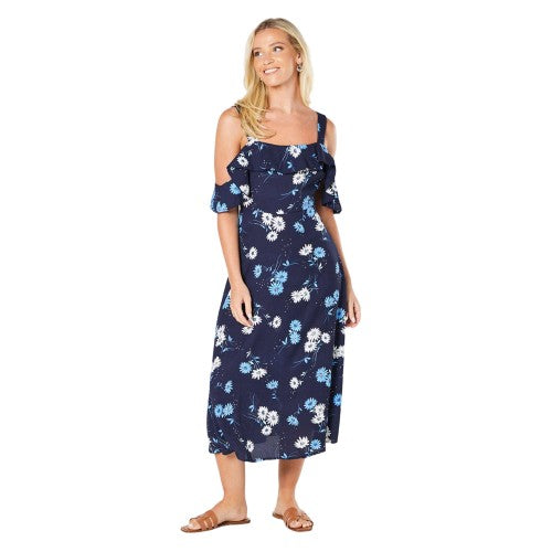 Front - Dorothy Perkins Womens/Ladies Floral Strappy Midi Dress