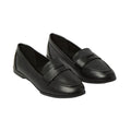 Front - Dorothy Perkins Womens/Ladies Lana Wide Penny Loafers