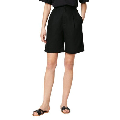 Front - Dorothy Perkins Womens/Ladies Linen-Look Shorts