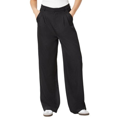 Front - Dorothy Perkins Womens/Ladies Double Pleat Tall Straight Trousers