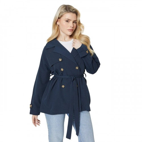 Front - Dorothy Perkins Womens/Ladies Short Trench Coat