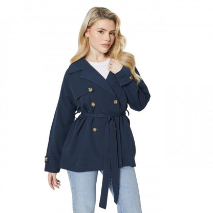 Front - Dorothy Perkins Womens/Ladies Short Trench Coat
