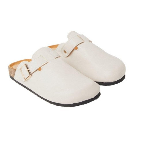 Front - Faith Womens/Ladies Habba Closed Toe Mules