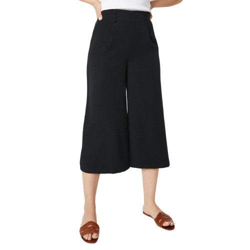 Front - Dorothy Perkins Womens/Ladies Button Front Culottes