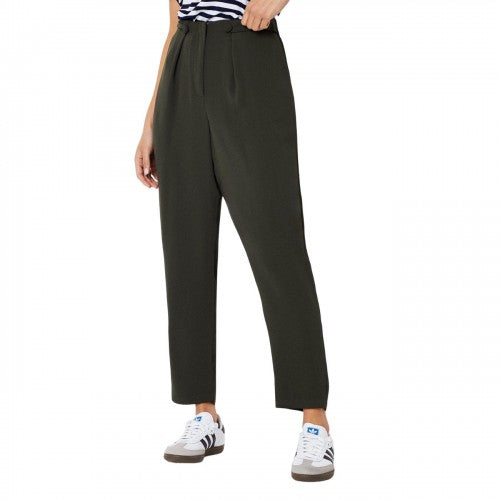Front - Dorothy Perkins Womens/Ladies Button Front Petite Slim Trousers