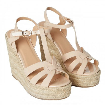 Front - Dorothy Perkins Womens/Ladies Honey T-Bar Wedge Espadrilles