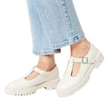 Front - Faith Womens/Ladies Naevias T-Bar Chunky Heel Mary Janes